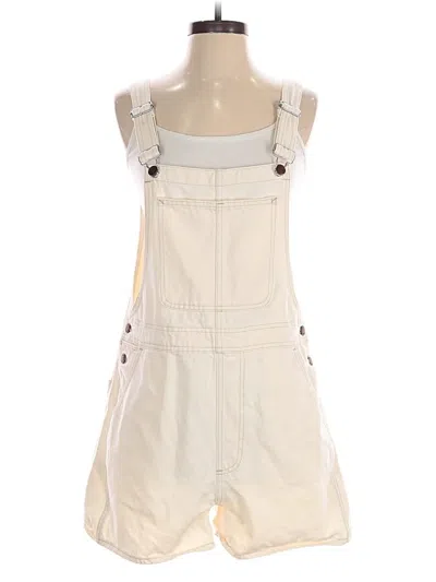Pre-owned Madewell Overalls In Ivory