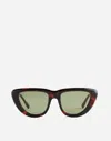 Madewell Oversized Angular Sunglasses In Multi