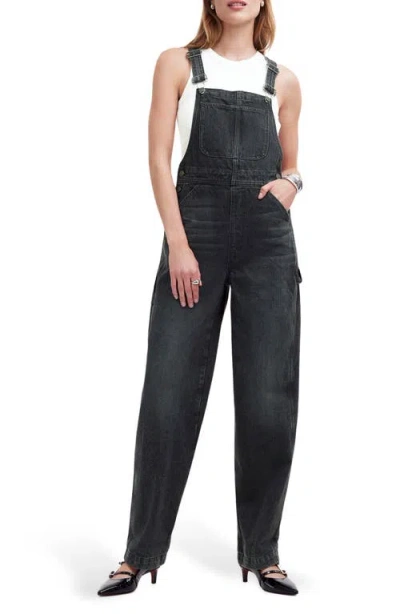 MADEWELL MADEWELL OVERSIZED DENIM CARPENTER OVERALLS