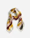 Madewell Oversized Silk Bandana In Golden Honey