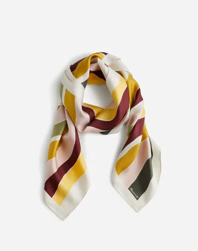 Madewell Oversized Silk Bandana In Multi