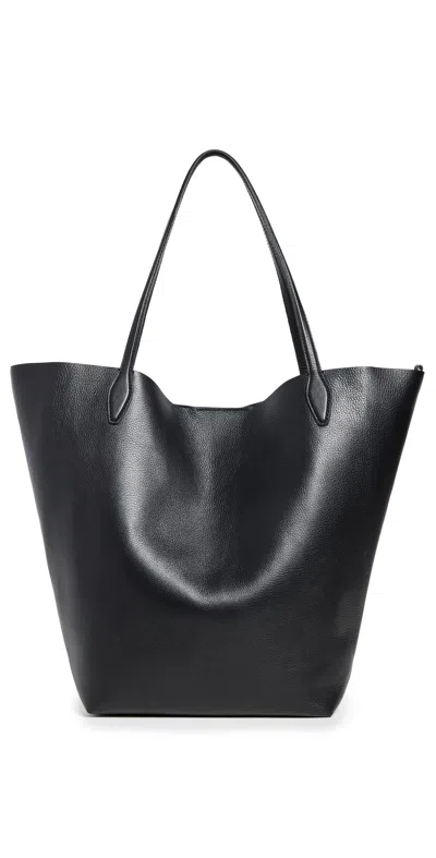 Madewell The Shopper Tote In True Black