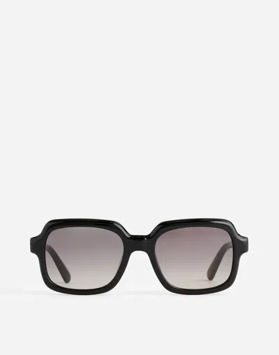 Madewell Oversized Square Sunglasses In Black