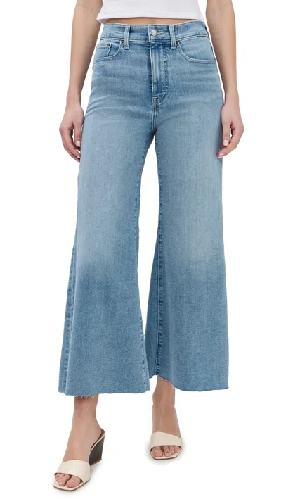 Madewell Palazzo Stretch Wide Leg Jeans Corley Wash