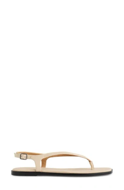 Madewell Palma Slingback Sandal In Ecru