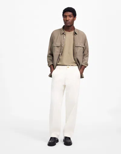 Madewell Patch Pocket Jeans In Sand