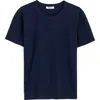 Madewell Cotton Perfect Crewneck Tee In Blue