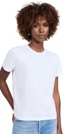Madewell Perfect Crewneck Tee Eyelet White