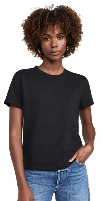Madewell Perfect Crewneck Tee Jet Black
