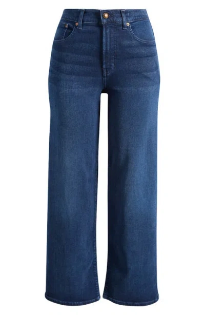 Madewell Perfect Wide-leg Jeans In Blue