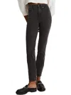 MADEWELL PETITES WOMENS HIGH-RISE STOVETOP SKINNY JEANS