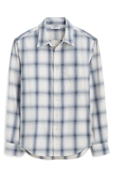Madewell Plaid Patch Pocket Button-up Shirt In Multi