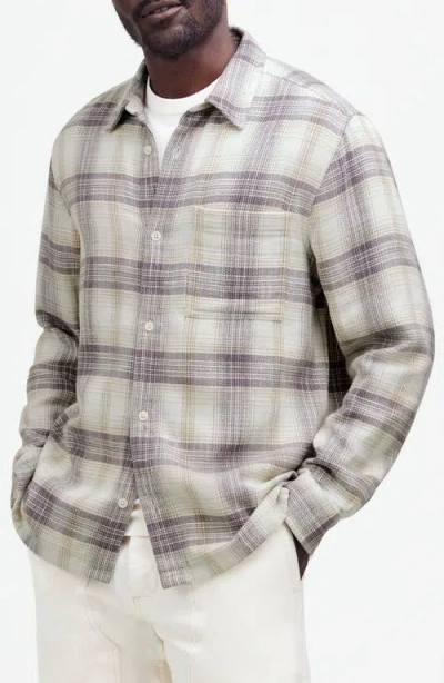 MADEWELL MADEWELL PLAID SLUB TWILL EASY SHIRT