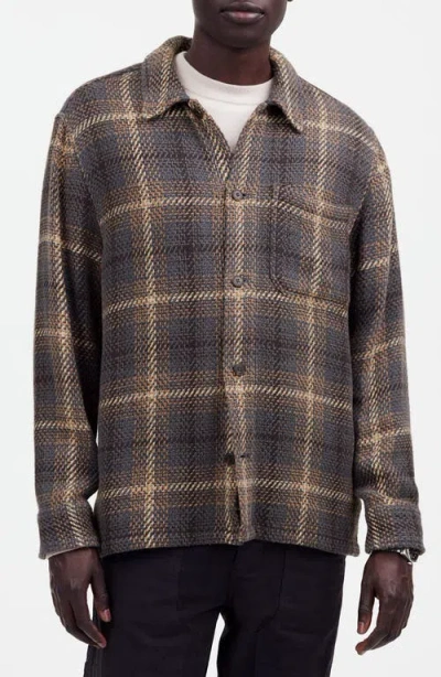 MADEWELL MADEWELL PLAID TWILL BOXY SHIRT JACKET