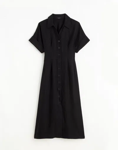 Madewell Pleated Midi Shirtdress