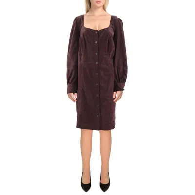 Madewell Plus Womens Button Corduroy Mini Dress