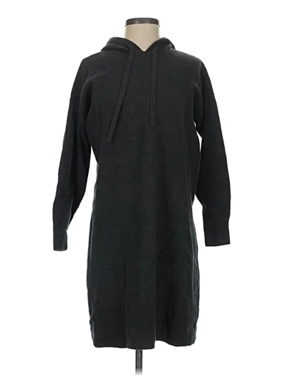 Pre-owned Madewell Poncho In Black