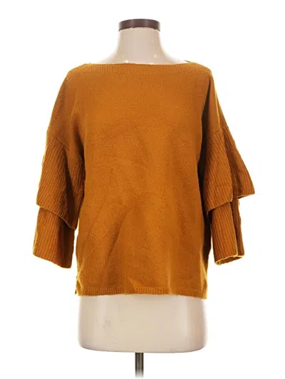 Pre-owned Madewell Poncho In Orange