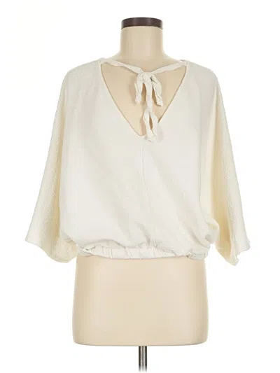 Pre-owned Madewell Poncho In White