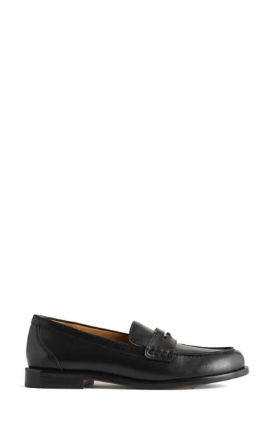 Madewell Porto Penny Loafer In True Black