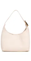 Madewell Puffy Buckle Shoulder Bag In Ecru