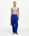 Madewell Pull-on Barrel Pants In Bright Sapphire