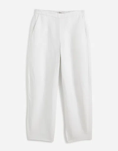 Madewell Pull-on Barrel Pants In Salt