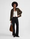 Madewell Pull-on Bootcut Track Pant In Black
