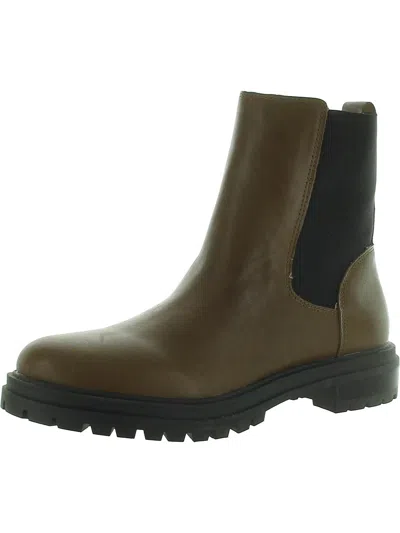 Madewell Pull-on Chelsea Lugsole Boots Womens Chelsea Boots Leather Mid-calf Boots In Multi