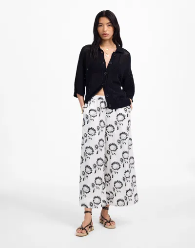 Madewell Pull-on Culottes In Black