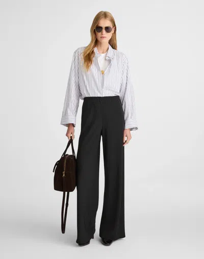 Madewell Pull-on Pants In Black