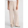 Madewell Pull-on Linen Pants In Pink