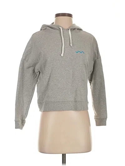 Pre-owned Madewell Pullover Hoodie In Gray