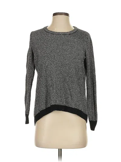 Pre-owned Madewell Pullover Sweater In Black