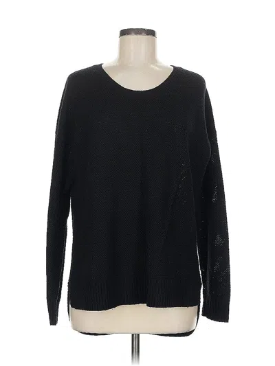 Pre-owned Madewell Pullover Sweater In Black