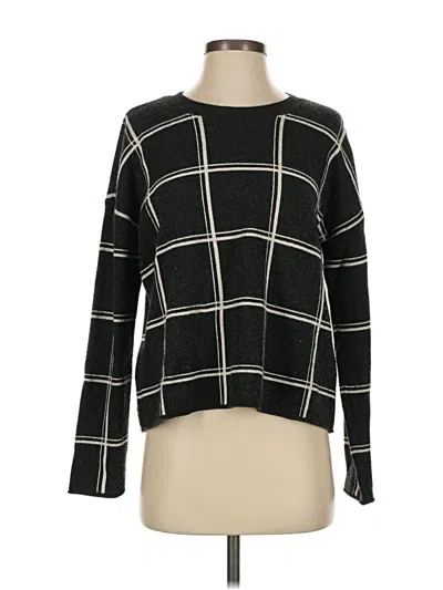 Pre-owned Madewell Pullover Sweater In Black