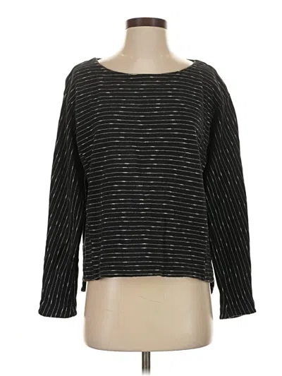 Pre-owned Madewell Pullover Sweater In Black