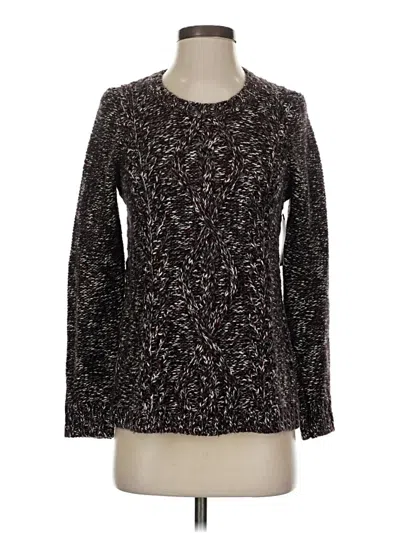 Pre-owned Madewell Pullover Sweater In Black