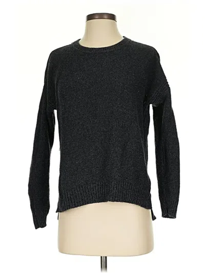 Pre-owned Madewell Pullover Sweater In Black