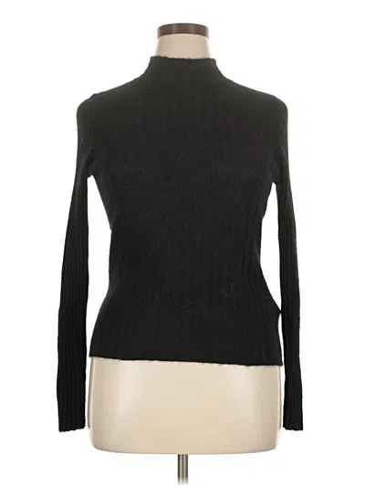 Pre-owned Madewell Pullover Sweater In Black
