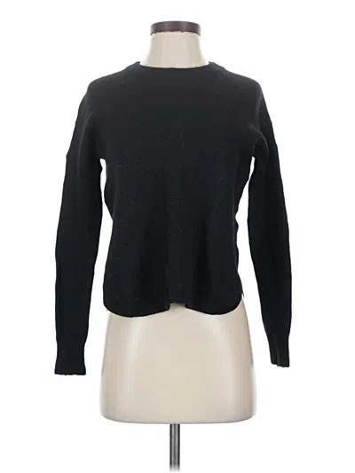 Pre-owned Madewell Pullover Sweater In Black