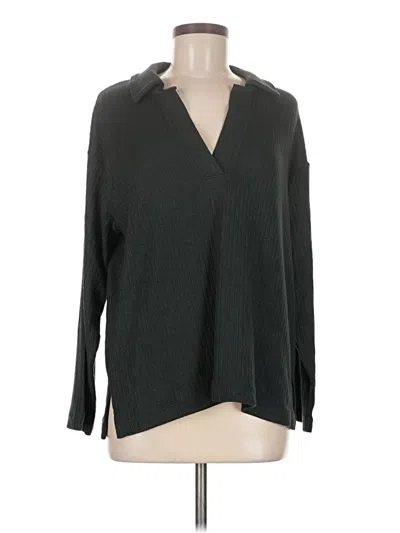 Madewell Pullover Sweater In Black