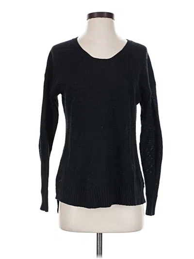 Pre-owned Madewell Pullover Sweater In Black