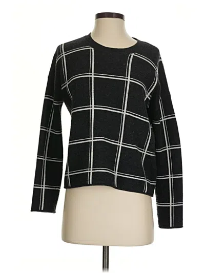 Pre-owned Madewell Pullover Sweater In Black