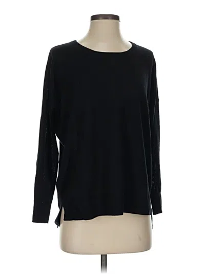 Pre-owned Madewell Pullover Sweater In Black