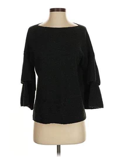 Pre-owned Madewell Pullover Sweater In Black