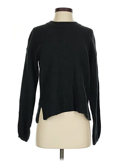Pre-owned Madewell Pullover Sweater In Black