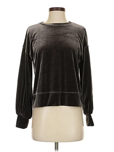 Pre-owned Madewell Pullover Sweater In Black