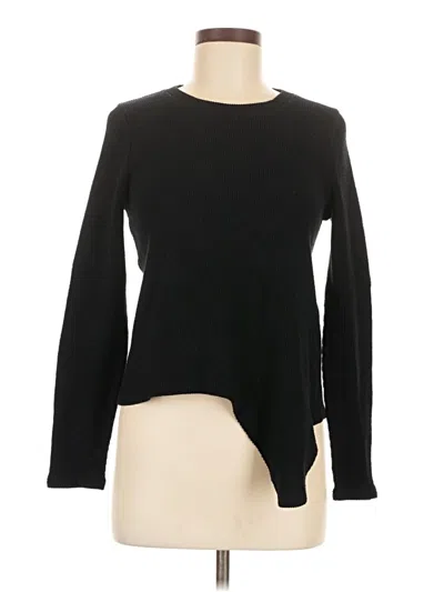 Pre-owned Madewell Pullover Sweater In Black