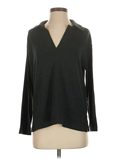 Pre-owned Madewell Pullover Sweater In Black